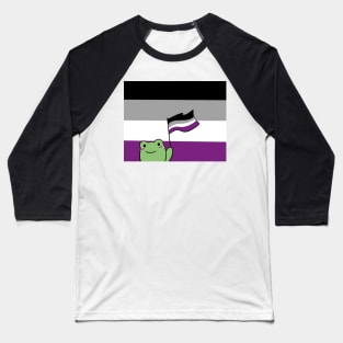 rana bandera asexual Baseball T-Shirt